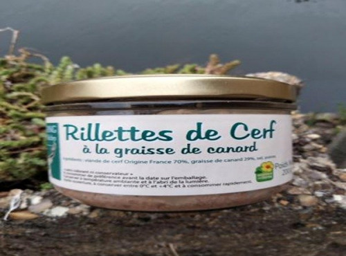 La Ferme de l'Etang - Rillettes de cerf à la graisse de canard