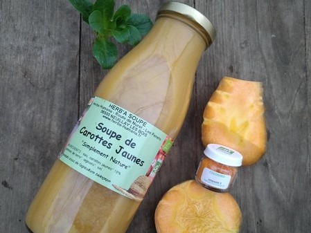 HERBA HUMANA - Soupe De Carotte Jaune Et Colombo
