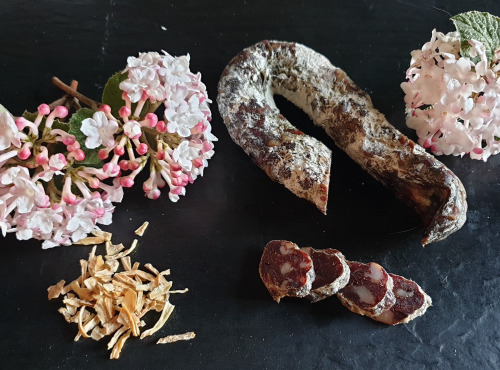 La Ferme du Montet - APERO - Saucisse Sèche - BOEUF - oignons - 200g