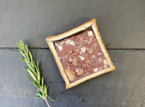 Elevage Les Blancs de l'Ouest - Pâté en croûte - Boudin aux chataignes - 1 tranche