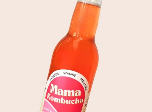 Mama Kombucha - Kombucha Framboise, Basilic - Byron Bay