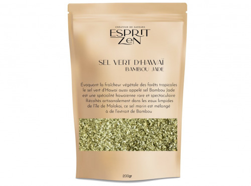 Esprit Zen - Sel Vert d'Hawaï - Bambou Jade - 200g