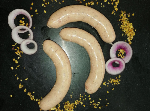 Terre de Gallie - Saucisses 100% faisan à la moutarde à l'ancienne (Calibre 120gr) X4
