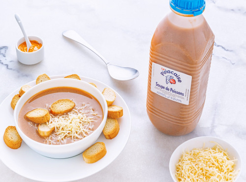 Poissonnerie La Piriacaise - Soupe de poisson 12 x 780g