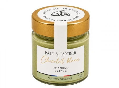 Maison Sailler Berthaz - Pâte à tartiner amandes & matcha