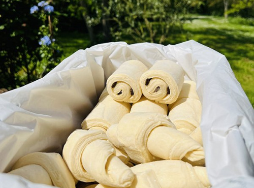 Ferme Sereine en Périgord - Lot 12 pains au chocolat + 12 croissants PUR BEURRE gourmand SURGELÉS