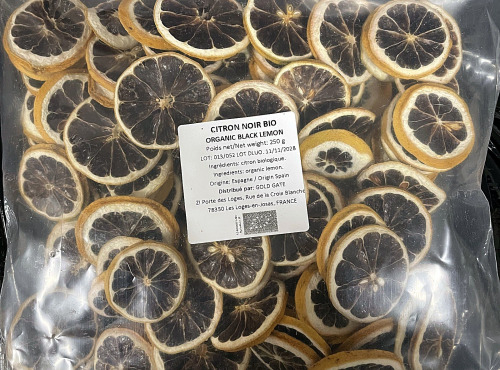 Maison DEHESA - Citron Noir lamelles - 250 g en sachet