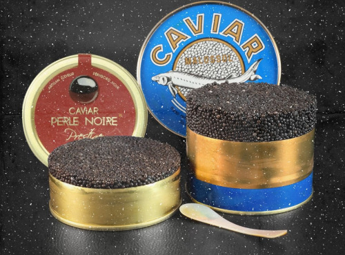 Caviar Perle Noire - Caviar Prestige en boite "Malossol"