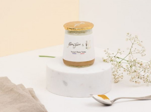 Fleurs de ferme - Yaourt Fermier poire tonka 4x125gr