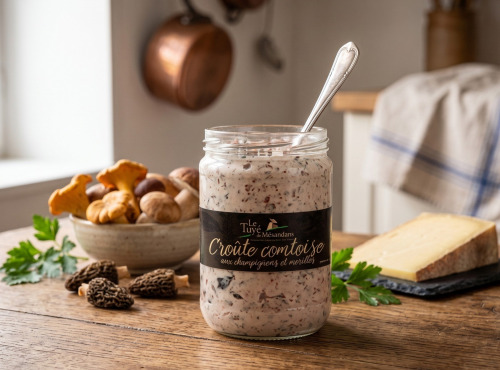 Le Tuyé de Mésandans - Croûte comtoise aux champignons et aux morilles 500g