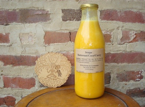 Ferme de Cernunnos - Soupe butternut / lait de coco / curry - 75cl