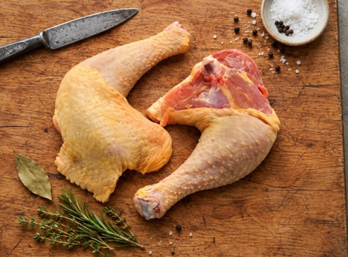 Terres de Bon Sens - Cuisses de poulet BIO X4
