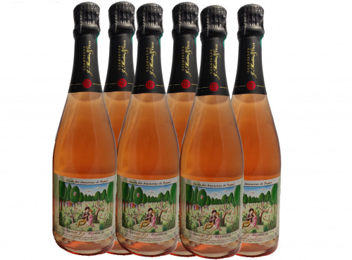 Champagne J. Martin et Fille - Cuvée des Amoureux de Peynet Brut Rosé - 6x75cl