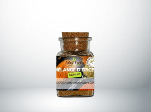 Adal Terra - Epices - Merguez bio (en poudre) 60G