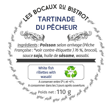 Les Bocaux du Bistrot - Tartinade du Pêcheur