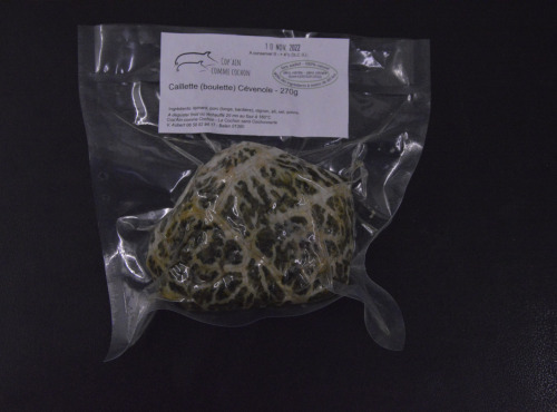 Le Cochon Sans Cochonnerie - Caillette cévenole (aux épinards) sans nitrite 270g