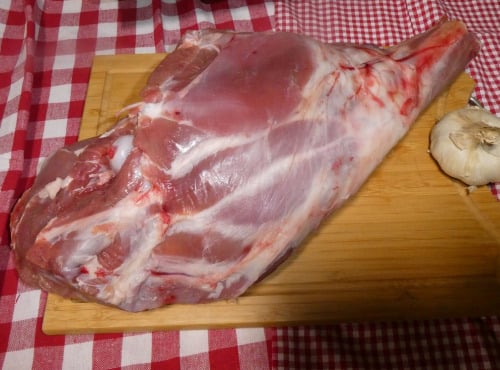 Ferme Guillaumont - Gigot d'agneau race romane - 2,5kg