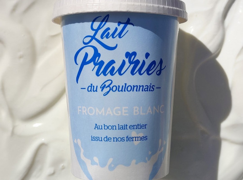 Lait Prairies du Boulonnais - Fromage blanc - 500g