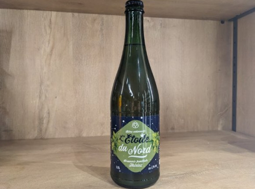Ferme Joos - L'étoile du Nord - Bière artisanale de la brasserie Thiriez 75 cl
