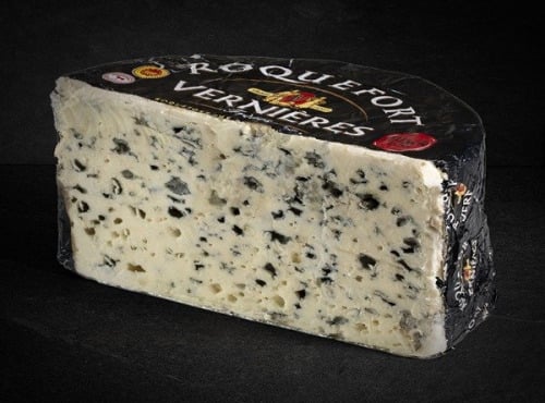Les Affineurs des Volcans - Roquefort Vernières  Demi 1,350 Kg
