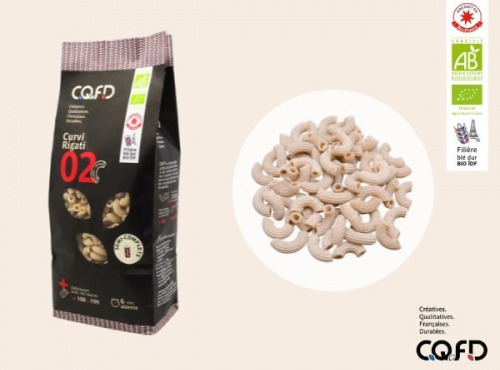 CQFD - Curvi Rigati semi-complètes Bio - 500g