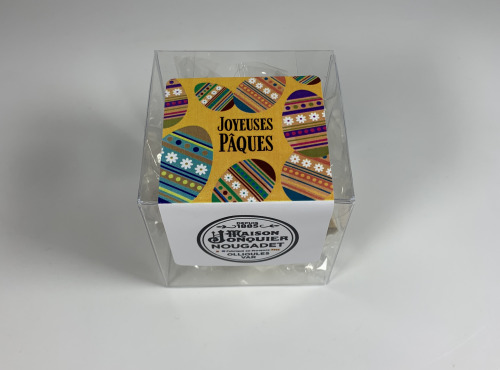 Maison Jonquier - Cube Nougat 80g - Edition Pâques 2021