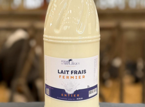 Ferme du Sire de Créquy - Lait entier - 4x1L