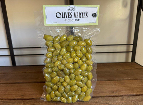 Vergers des brunots - Olives vertes Picholine 250g