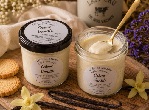 Gaec de l'Elanion - Crème Vanille x2