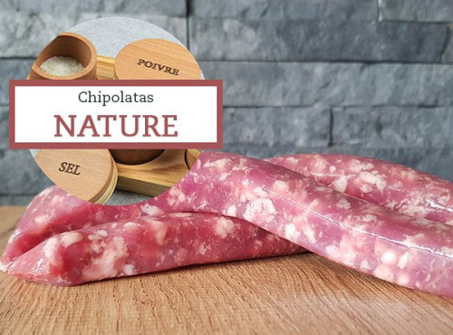 Cote2boeuf - [Précommande] Chipolatas natures sans nitrites