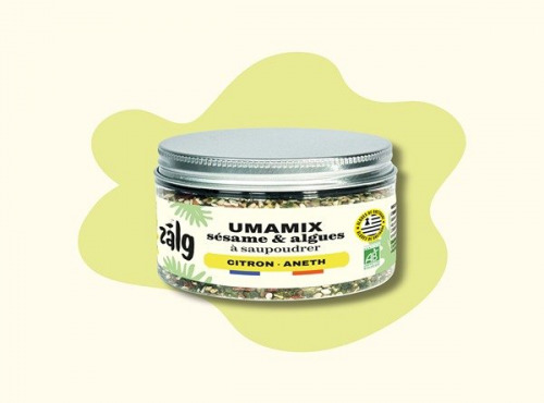 Zalg - UMAMIX : sésame & algues à saupoudrer - Citron & Aneth 50g