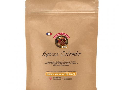 La Brigade des Epices - Épices Colombo - sachet kraft 250g