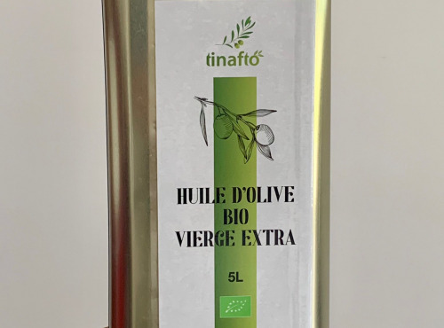 Tinafto - Huile d’Olive Bio Vierge Extra Monovariétale - 5l