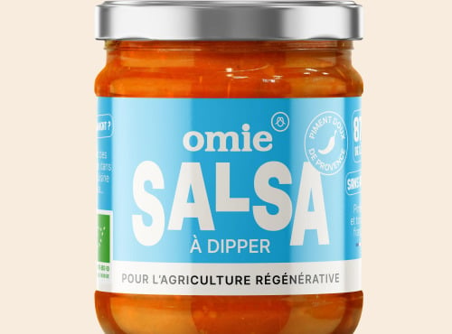 Omie - Sauce salsa bio - tomates et piment de Provence - 200 g