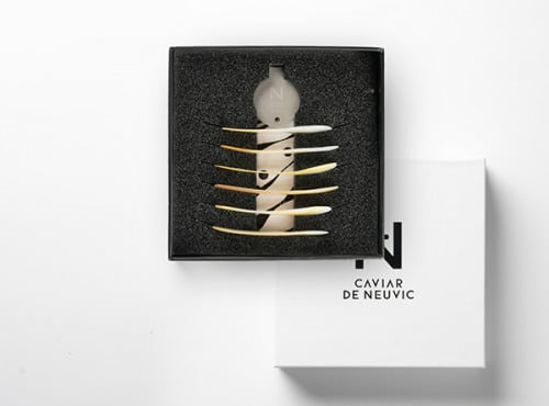 Caviar de Neuvic - Coffret 6 cuillères en nacre