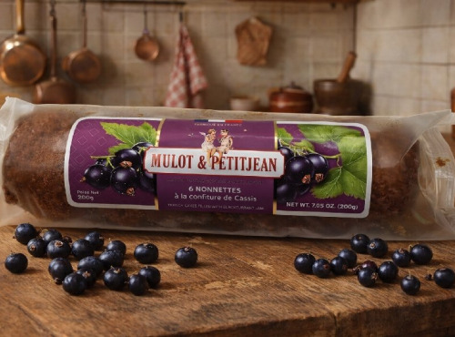 La Maison du Charolais - 6 Nonnettes à la confiture de cassis Mulot et Petitjean