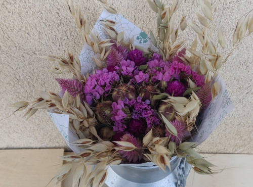 Ferme de la ville basse - Bouquet de fleurs séché