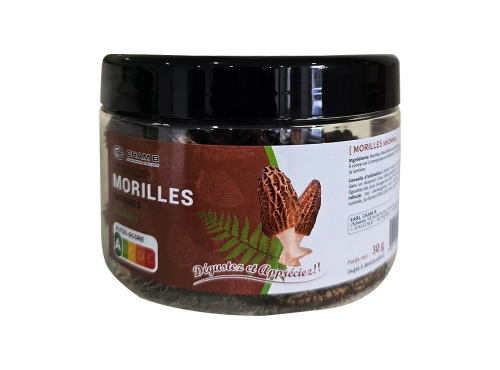 Cham B - Morilles séchées sans pesticides 30 g
