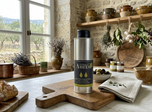 Huilerie d'Auron - Huile d'olive vierge de France 0,25L