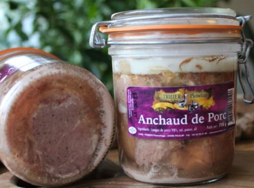 Ferme de Pleinefage - Anchaud de porc périgourdin - Bocal de 750 g