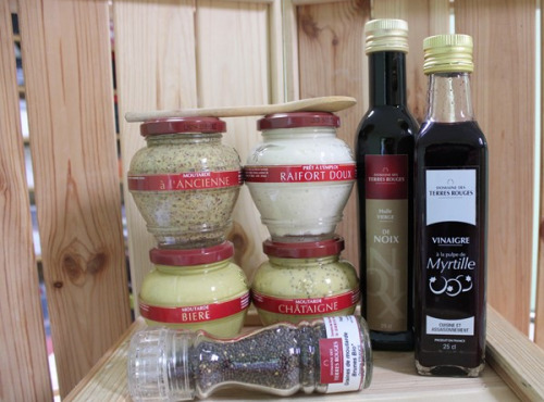 Domaine des Terres Rouges - Lot de Condiments du Terroir français