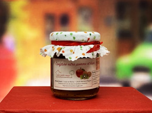 Les Perles Rouges - Confiture Extra De Pomme Kiwi