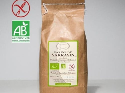 L'Atelier Contal - Paysan Meunier Biscuitier - Farine de Sarrasin Bio & Sans Gluten - 500g