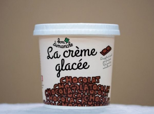 Bon Dimanche - Crème Glacée Chocolat & Pépites Bio 6 x 400ML