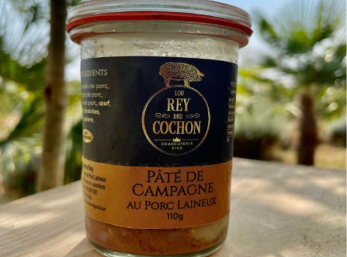 Lou Rey du Cochon - Pâté de campagne de porc laineux 110g