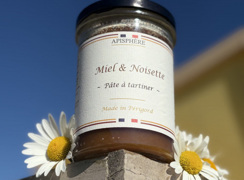 Apisphère - Pâte à tartiner Miel & Noisette - 250g