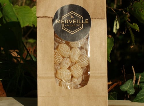 Merveille Apiculture - Bonbons au Miel - saveur Sève De Pin - 175g