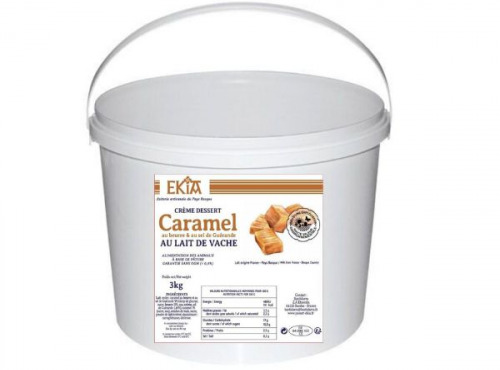 Bastidarra - Ekia - CREMEDESSERT CARAMEL EKIA SEAU 5KG