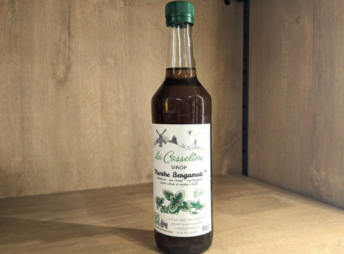 Ferme Joos - Sirop Menthe Bergamote 50 cl : La Casseline
