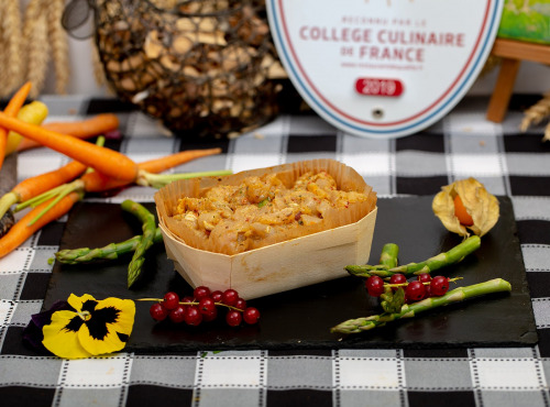 La ferme Grandvillain - Aiguillettes de poulet - Marinade ail des ours - 6 x 60g